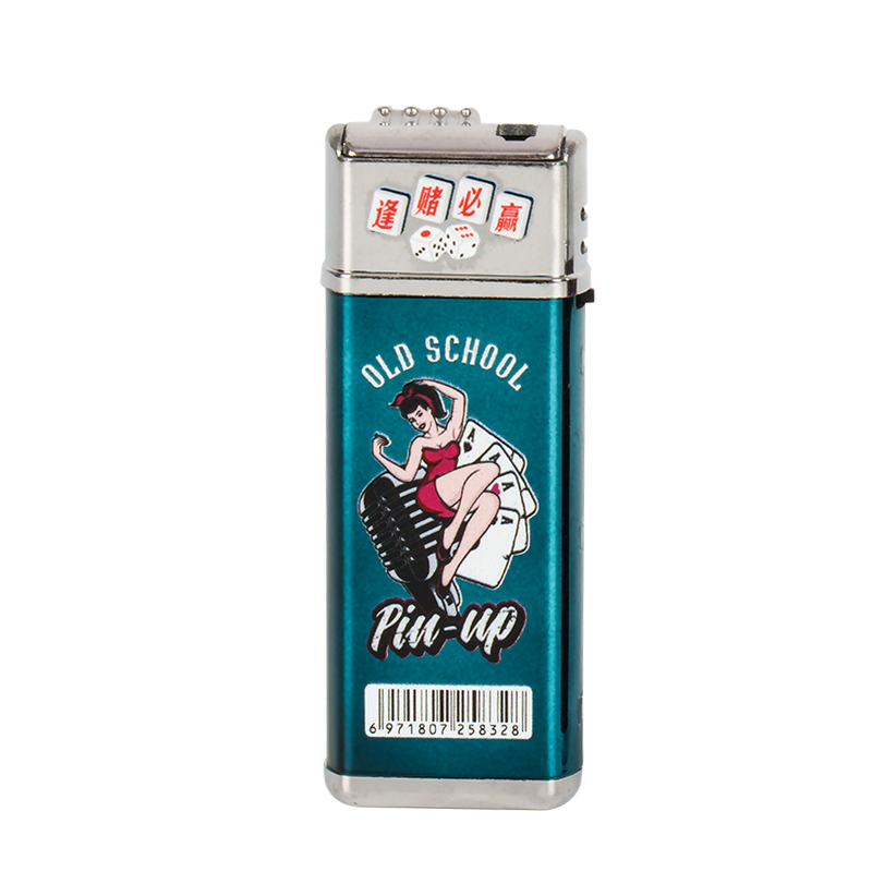 Pemantik Cangkang Besi Portabel JH8032